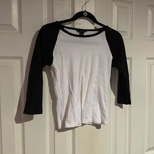 Black and white top